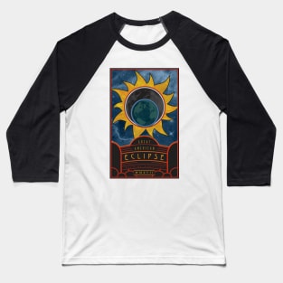 Great American Eclipse: Tarot Baseball T-Shirt